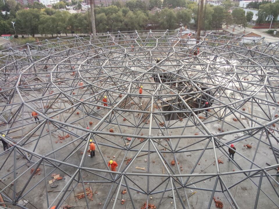 华蓥全民健身中心网架